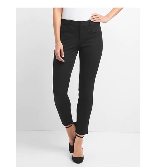GAP Pants - NWT Gap Signature Skinny Ankle Pants 2 Black v678